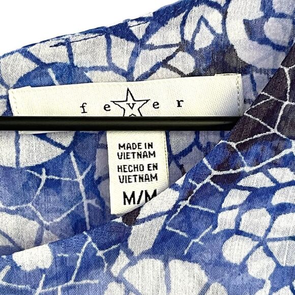 Fever Sleeveless Top Size Medium - Picture 3 of 3